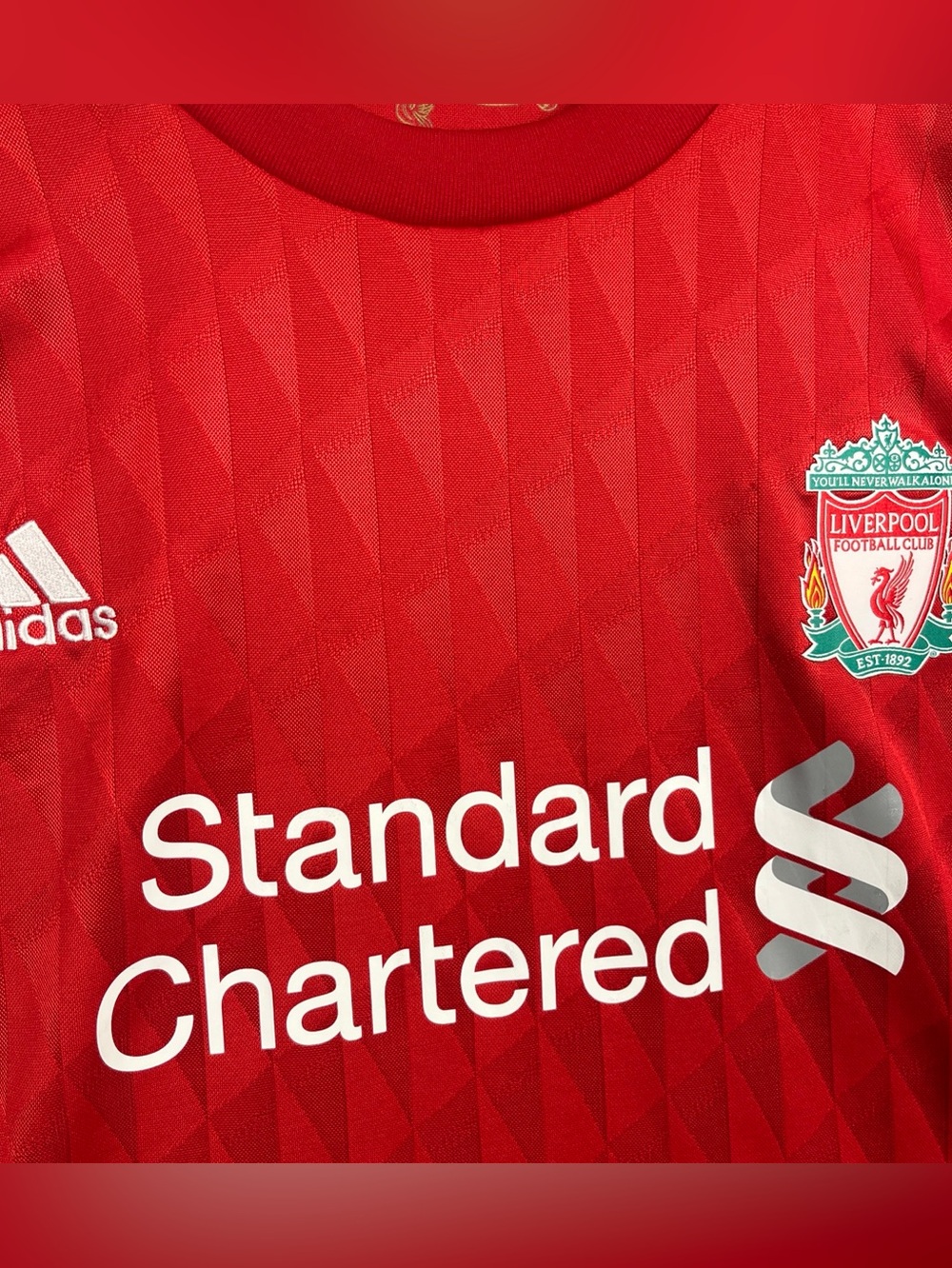 Adidas Liverpool 2010 Jersey Steven Gerrard LFC Men’s Size 3XL Barclays #8 Red - Picture 3 of 13